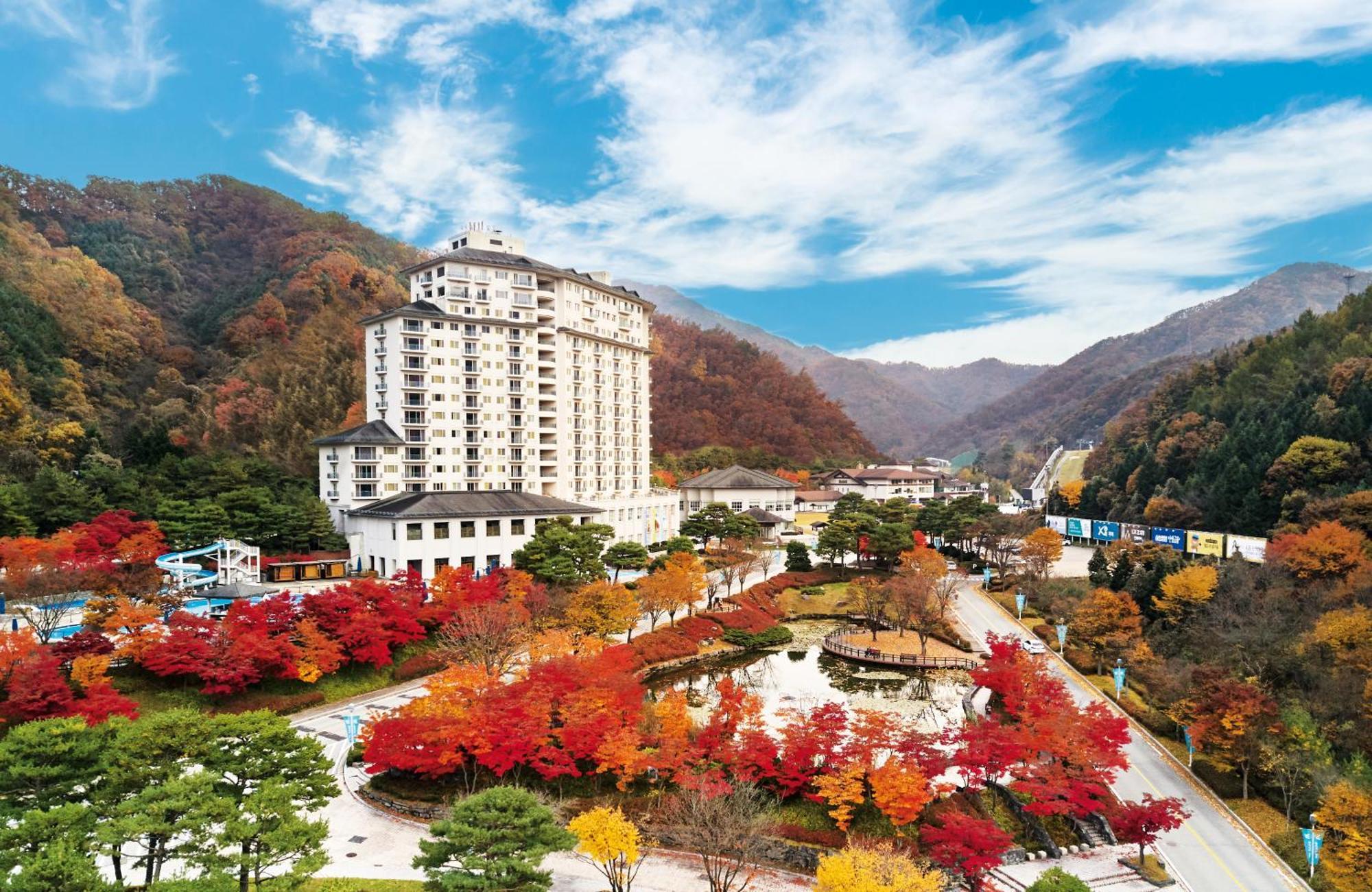 乐土江村度假村 春川 外观 照片